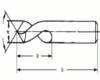 HSCO - NC - Anbohrer ø 3,0 / linksschneidend / 90°